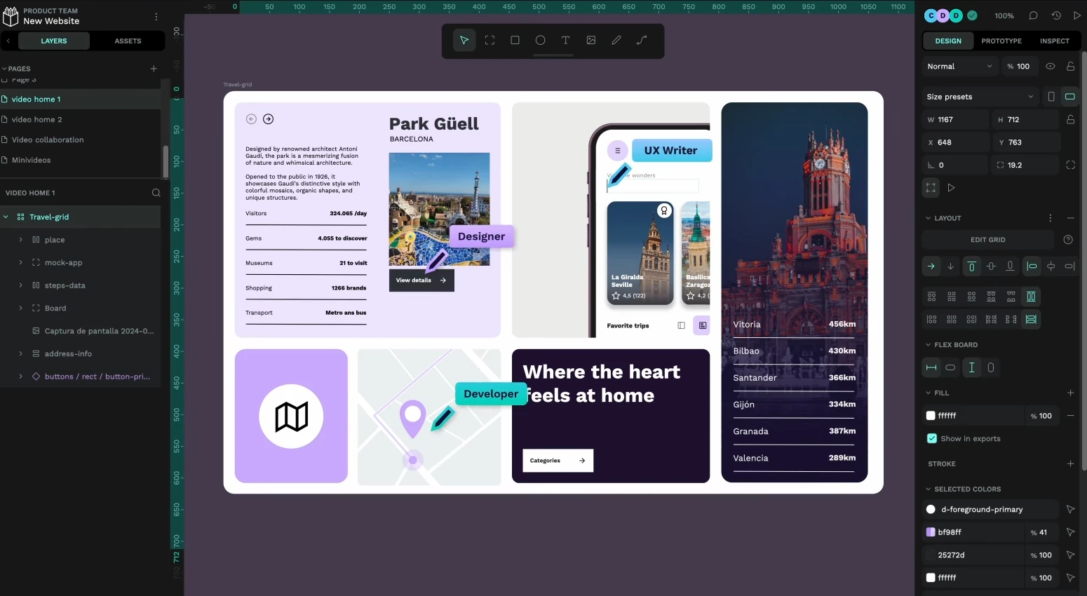 Imagem da interface do Penpot